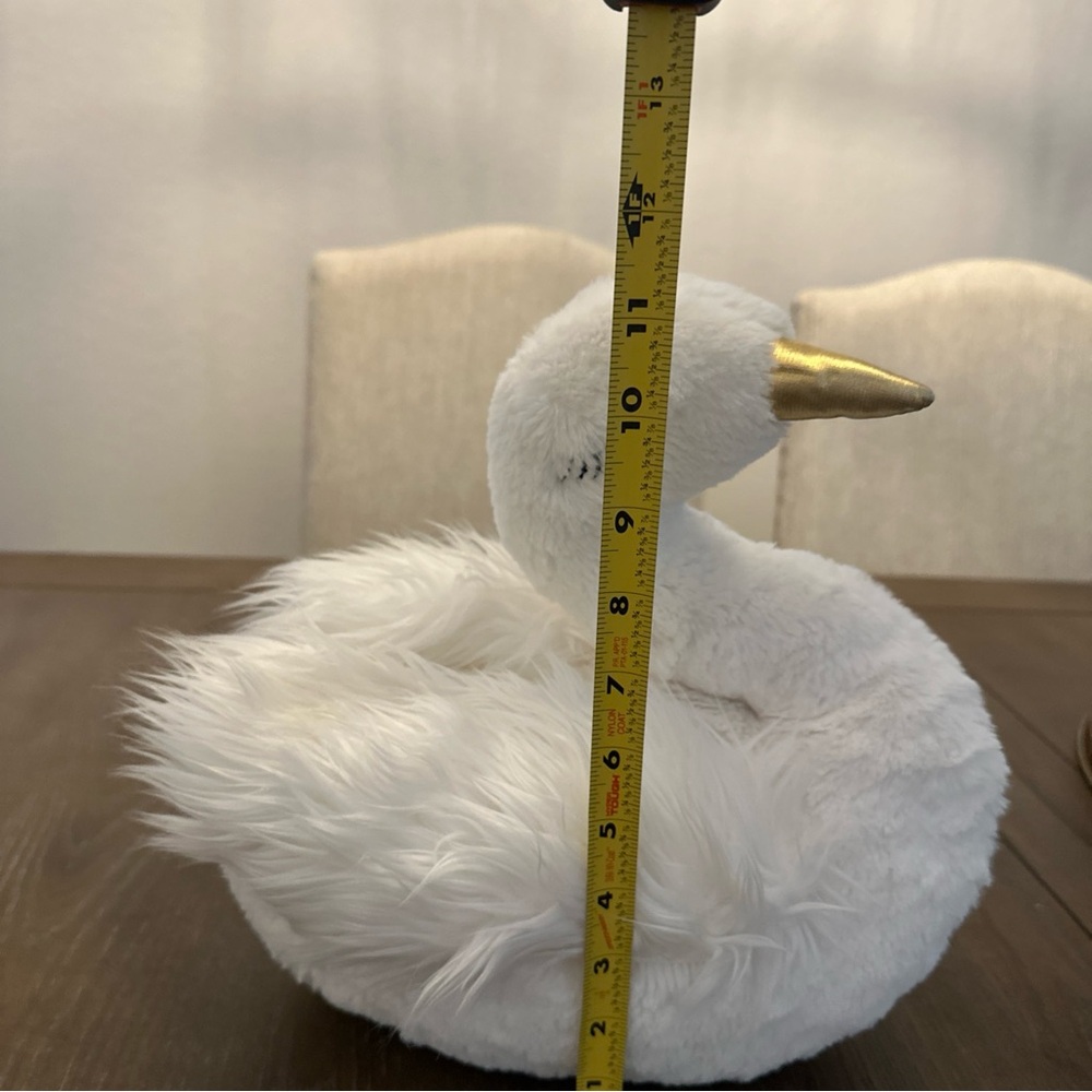 Pottery Barn Kids Plush Swan Cygne Medium Soft - Picture 9 of 9
